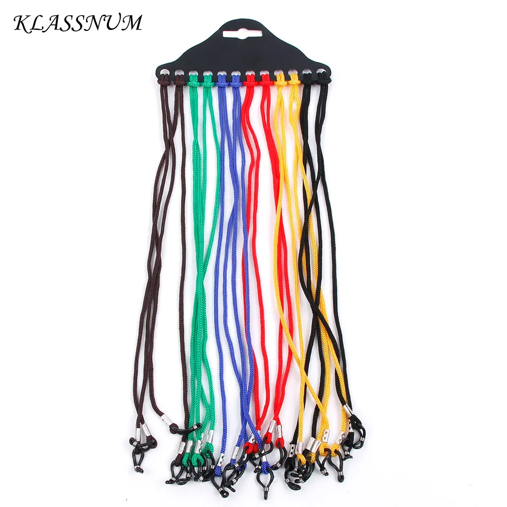 

Glasses Neck Cord Strap string lanyard chain sunglasses reading spactacles 12 Pcs Random Ear Grips Eyewear Accessories