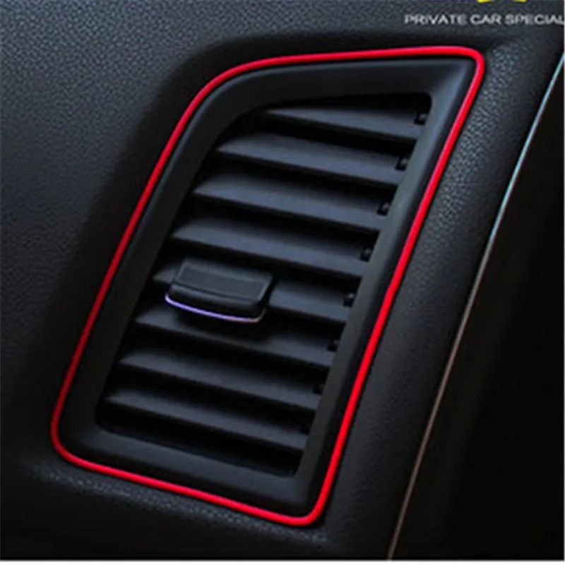 5 Meter Car Decoration Line DIY Interior Trim Molding For Acura RLX CL EL CSX ILX MDX NSX RDX RL SLX TL TSX Vigor ZDX | Автомобили и