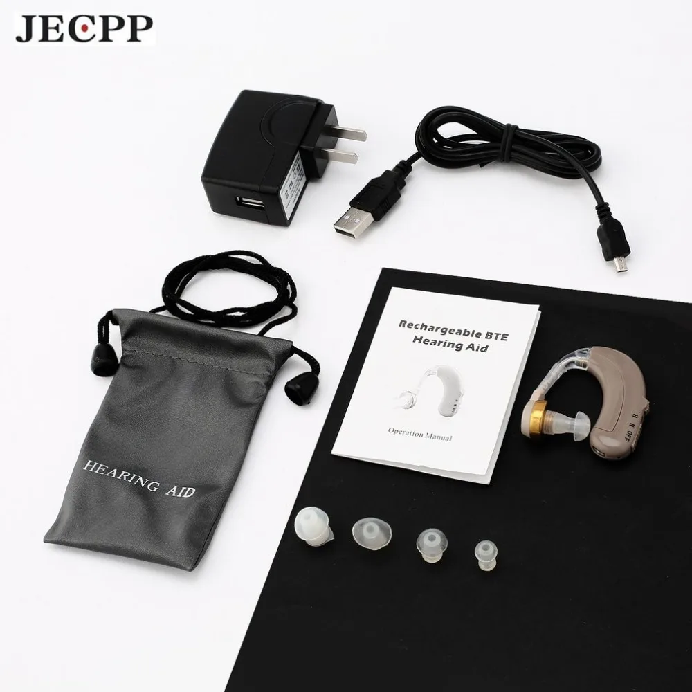 

Invisible In-ear Hearing Aid Sound Enhancement Device Sound Amplifier with Soft Ear Tips Adjustable Volume Control Hearing Aids