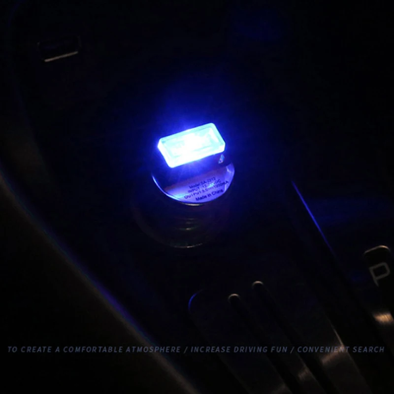 1 шт. автомобиля-Стайлинг USB атмосфера светодиодный автомобильные аксессуары для Land Rover Range Rover/Evoque/freelander/Discovery