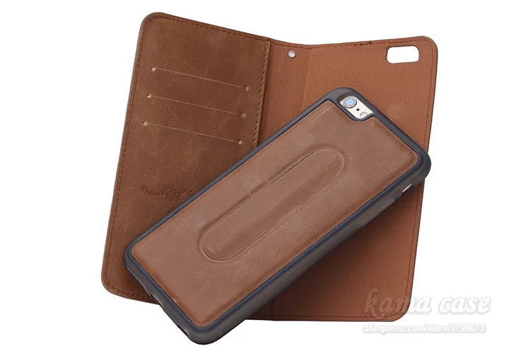 Модный стильный кошелек из искусственной кожи чехол для iPhone 6 плюс 5,5 дюймов флип 2 в 1 телефон сумка с картой solt