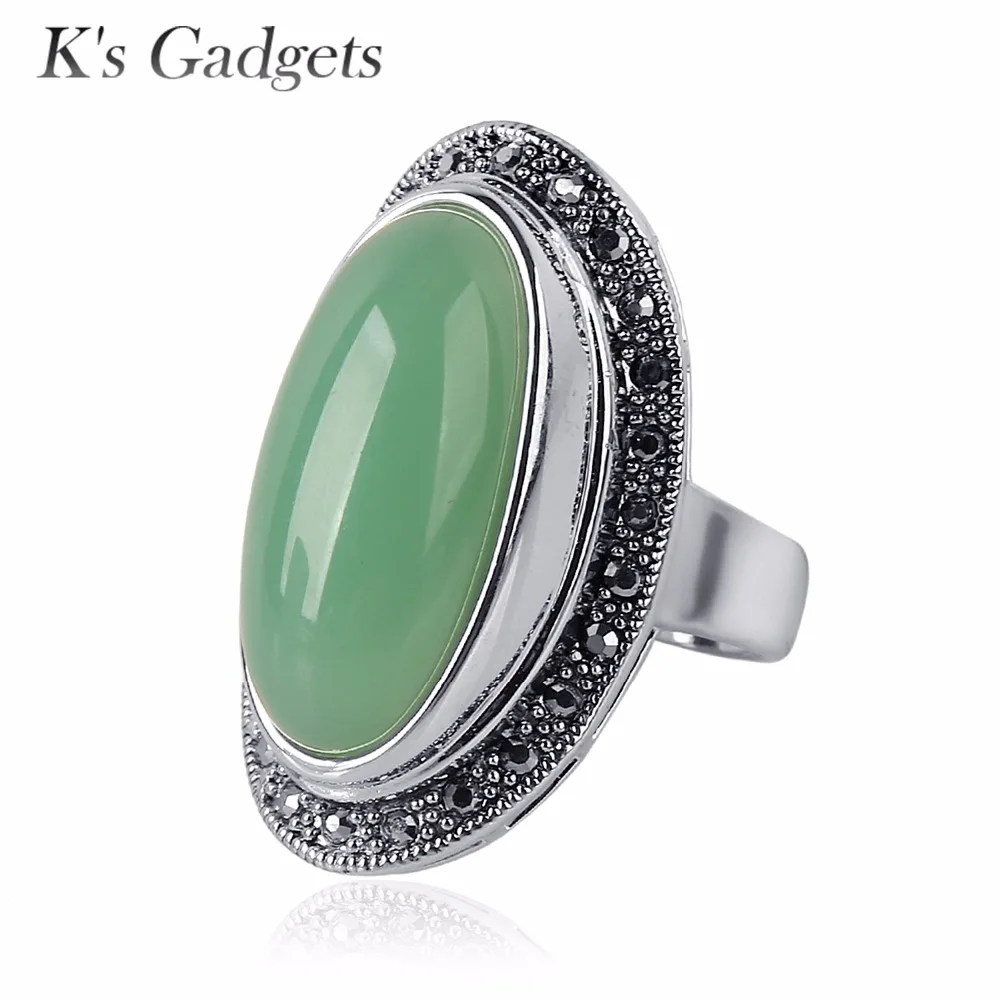 K's Gadgets Fashion Large Water Drop Vintage Jewelry Semi-precious Stone Trendy Very Big Resin Stone Ring Women K's Gadgets Fashion Large Water Drop Vintage Jewelry Semi-precious Stone Trendy Very Big Resin Stone Ring Women