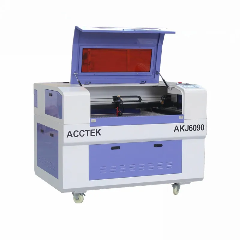 Mini CE approval MDF wood acrylic laser cutter 80w 100w 150w CO2 cnc