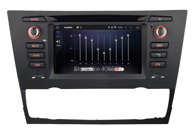 Android 8 0 Автомобильный DVD плеер для BMW 3 серии E90 E91 E92 E93 с GPS навигацией Радио BT USB SD WIFI