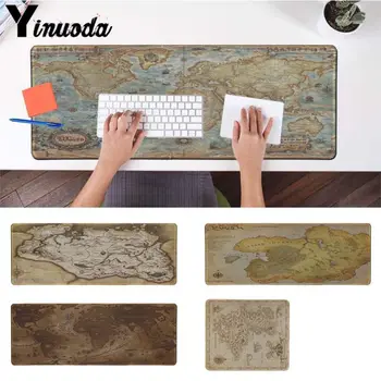 

Yinuoda Old Map DIY Design Pattern Game mousepad Keyboard Mat Desk Mat Computer Game Tablet Gaming For Rainbow Six