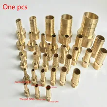 1 шт латунный шланг нипплер приспособления для соединения труб DN6-DN20 для 6-25 мм мягкая трубчатая муфта с оливкой латунь запорные штуцеры