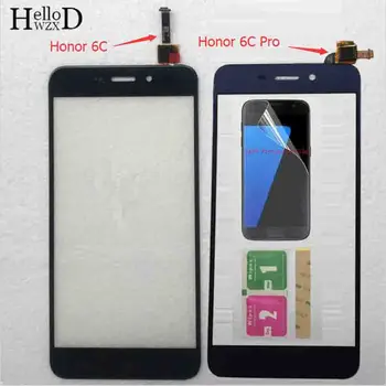

Mobile Phone Touch Screen For Huawei Honor 6C / Honor 6C Pro Touch Glass TouchScreen Digitizer Panel Sensor Glass Protector Film