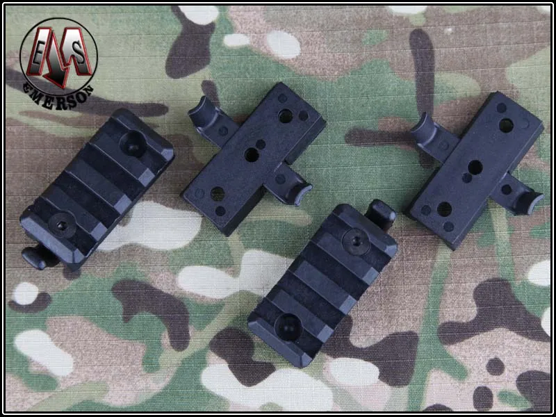 Emerson Tactical Helmet font b accessories b font rail clamp rack black