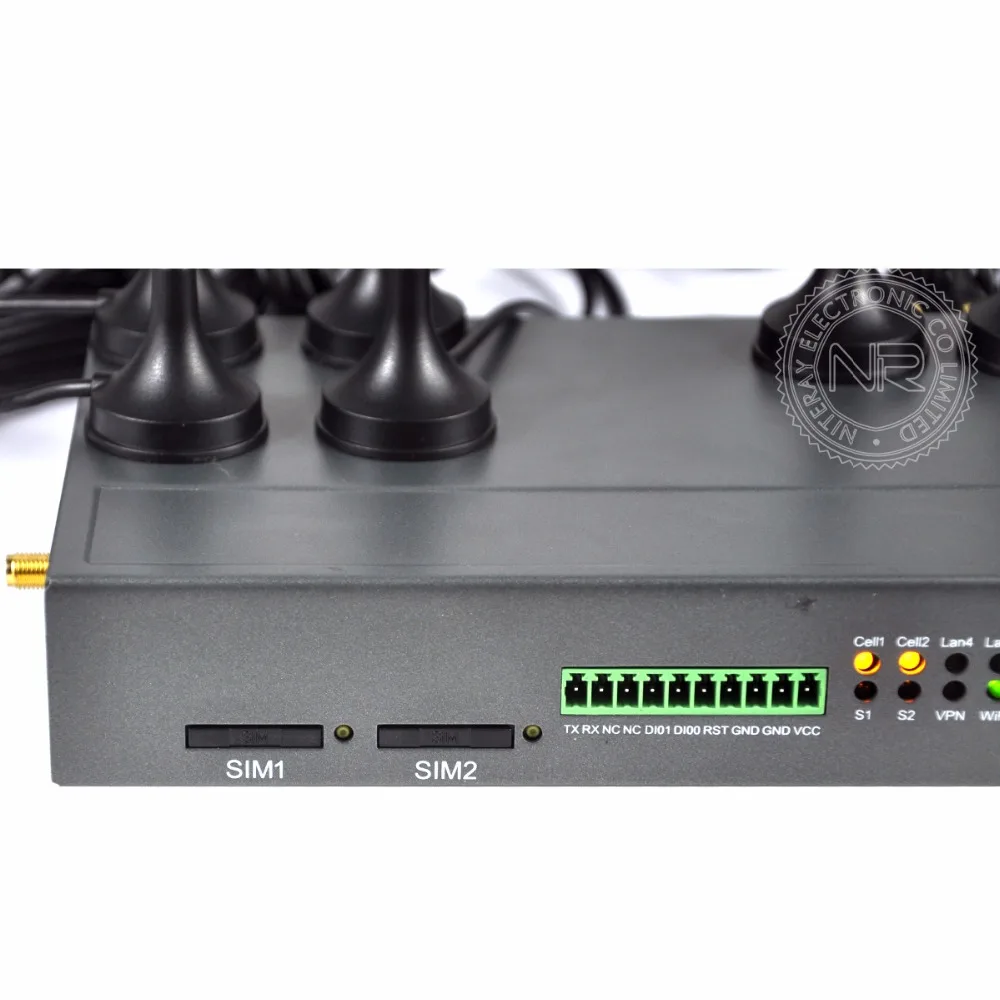 Беспроводной WI FI ретранслятор 802.11N/B/G Сеть 4G Wifi роутер две SIM карты RJ45 4 порта 150