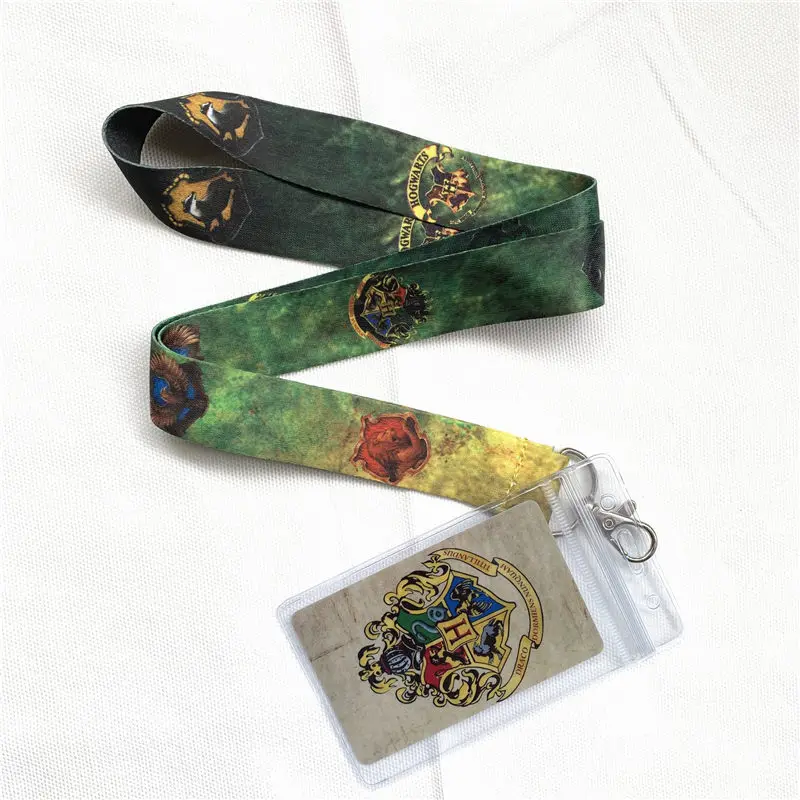 

Harri Potter Hogwarts School Neck Strap Lanyard for keys ID Card Gym Phone Strap USB Badge Holder Rope Pendant Key Chain