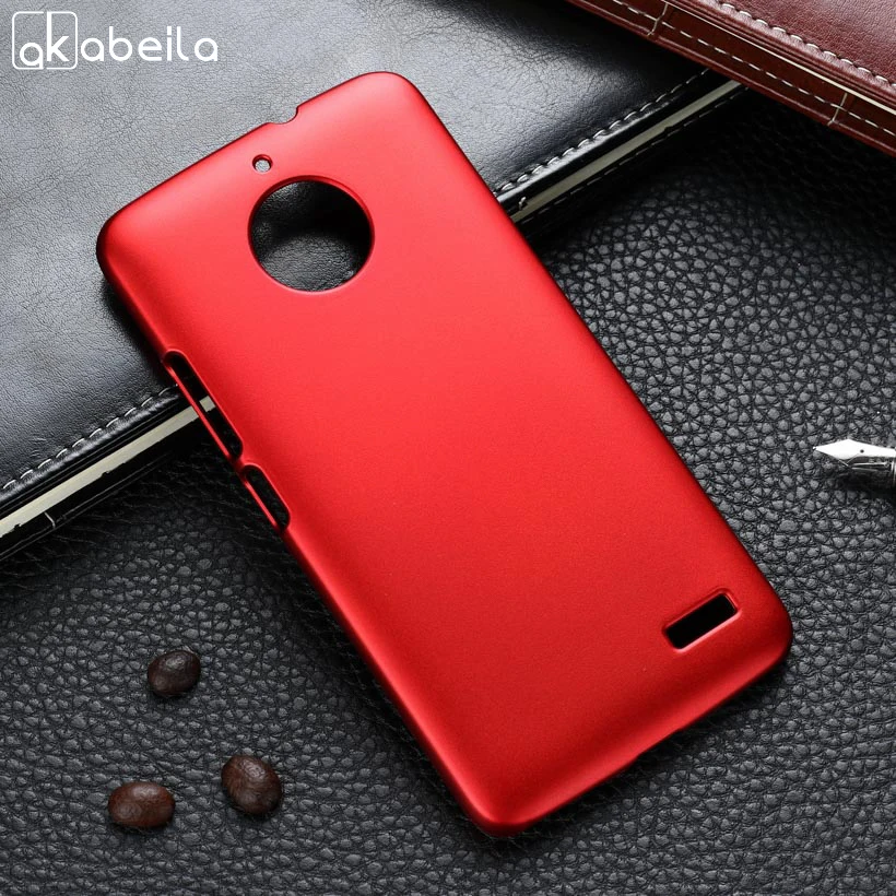 

AKABEILA Case For Moto E4 Case Hard Plastic Matte Black Cases Coque For Motorola Moto E4 Cover Etui E 4th Gen European Version