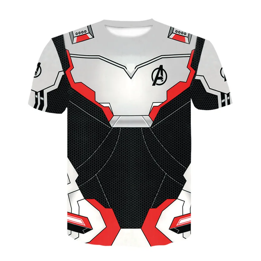 

TUNSECHY new summer avengers 4 men's 3D printed t-shirts casual men's and women's printed short-sleeved t-shirts