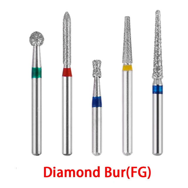 Buy 100 PCS Dental Diamond Bur for High Speed