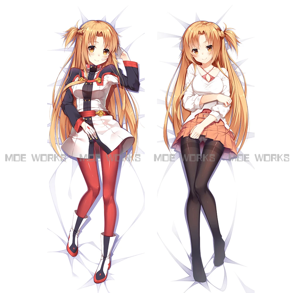 Sword Art Online The Movie: Ordinal Scale YUNA Asuna Asada Shino New Hug Pillow Case Sword Art Online The Movie: Ordinal Scale YUNA Asuna Asada Shino New Hug Pillow Case