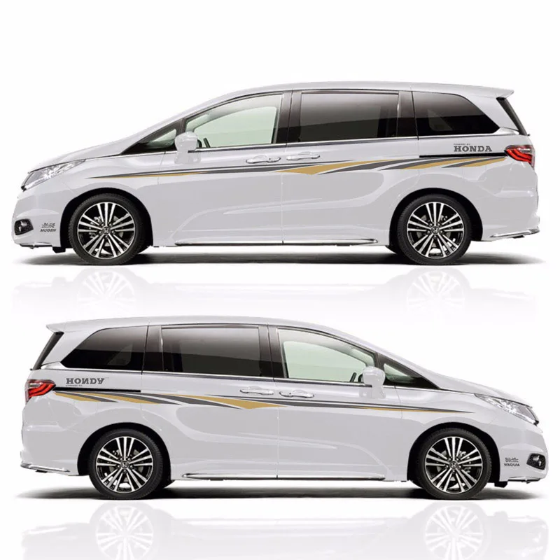 TAIYAO автомобильный Стайлинг спортивный автомобиль стикер для Honda Odyssey автомобильные аксессуары и наклейки авто стикер - Название цвета: White car