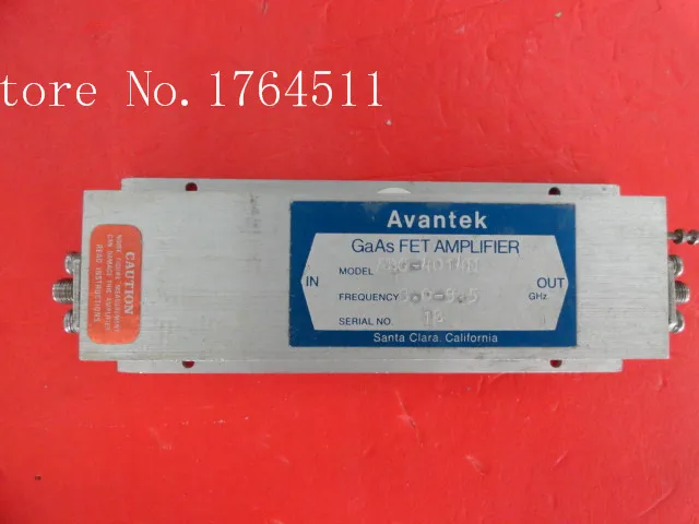 

[BELLA] AVANTEK ABG-4014M 3.0-3.5GHz 15V SMA low noise amplifier