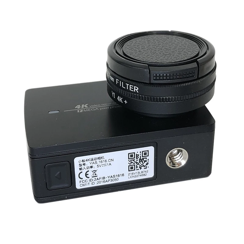 Профессиональный фильтр CPL/UV Защитная крышка объектива мини для Xiaomi Yi 2 4K Plus Lite Xiaoyi