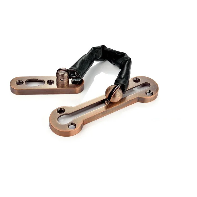 

Red Copper Security Door Dead Bolt Chain Guard, Locking Chain,security lock