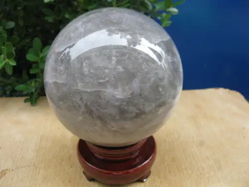 

WW 04752 Rare NATURAL Hair Quartz Crystal SPHERE BALL