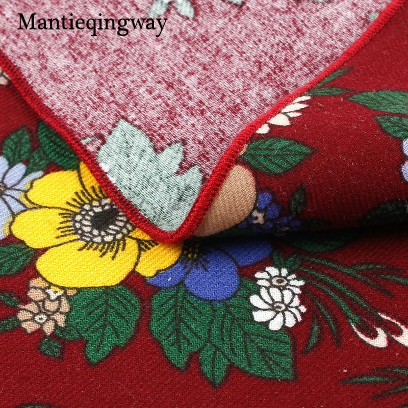 Mantieqingway повседневное хлопок носовые платки Hankies мужские костюмы карман квадратный бренд праздничная одежда полотенце для сундуков карман