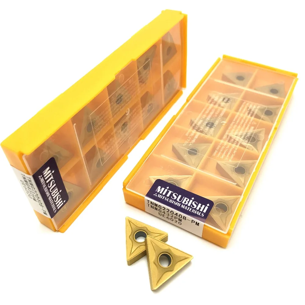 

10Pcs CNC Milling Inserts TNMG220408 PM Carbide Inserts Milling Tools Woodworking Turning Tools Turning Tools TNMG 220408