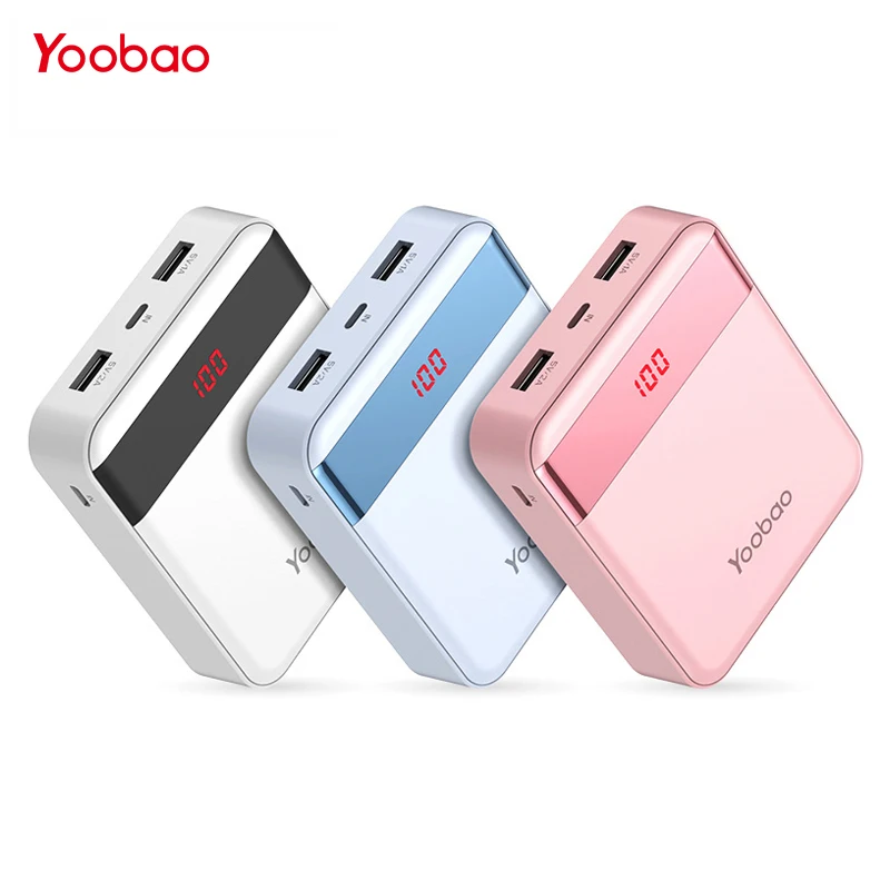 Yoobao mi ni power Bank 10000 мА/ч милое зарядное устройство портативное внешняя батарея