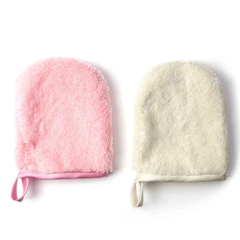 

1PC Beauty Reusable Microfiber Facial Cloth Face Towel Makeup Remover Towel Cleansing Glove Face Care Tool