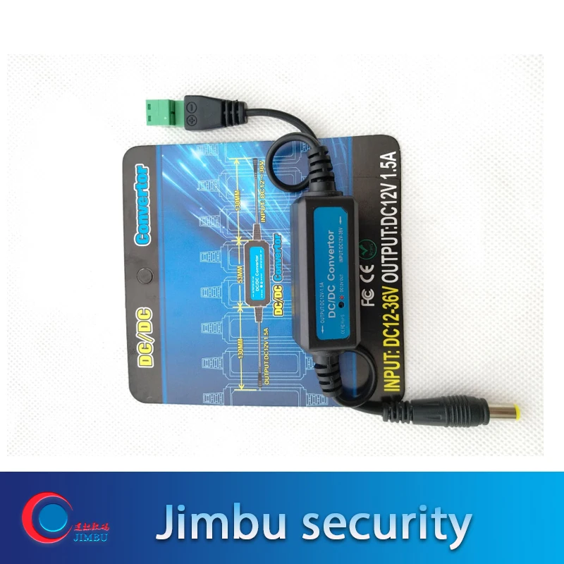 

cctv camera DC convertor input DC12V-36V can output DC12V 1.5A c overcurrent /voltage/temp protection short-circuit protection