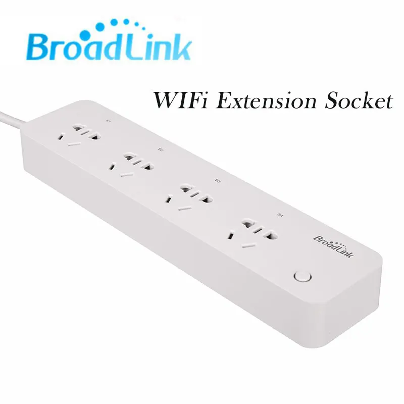 Original Broadlink MP1,Smart Power Plug and play WiFi Power strip remote control available 4-Outlet Power Socket for Smart Home Original Broadlink MP1,Smart Power Plug and play WiFi Power strip remote control available 4-Outlet Power Socket for Smart Home
