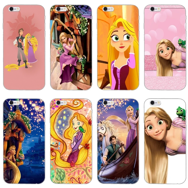 

Tangled Rapunzel princess pink For Xiaomi Redmi S2 5 plus 6A 4A 4x Note 6 Pro 5 5A 4 3 Pocophone F1 case Soft phone cover