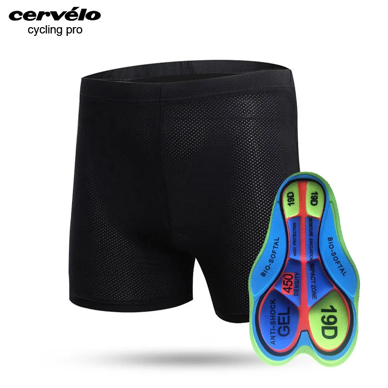 

Mens Cycling Bib Shorts Cycling Underwear Pro 9D 19D Gel Padded Shockproof Culotte Ciclismo Black Bicycle Shorts Bike Underwear