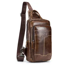 Модная мужская сумка из корочьей кожи в стиле ретро, брендовая Высококачественная сумка для отдыха и путешествий из натуральной кожи, сумки через плечо