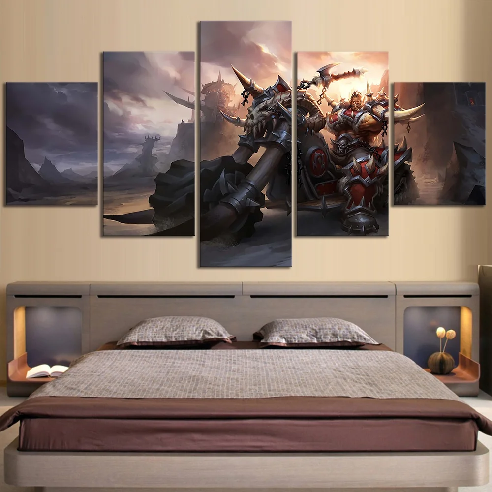 5 шт. настенный постер World of Warcraft|Рисование и каллиграфия| |