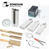 ZONESUN Hot Foil Stamping Machine Accessory Spare Parts Position Holder Foil Roll Holder T-Slot Workbench Heating Element ► Photo 1/6