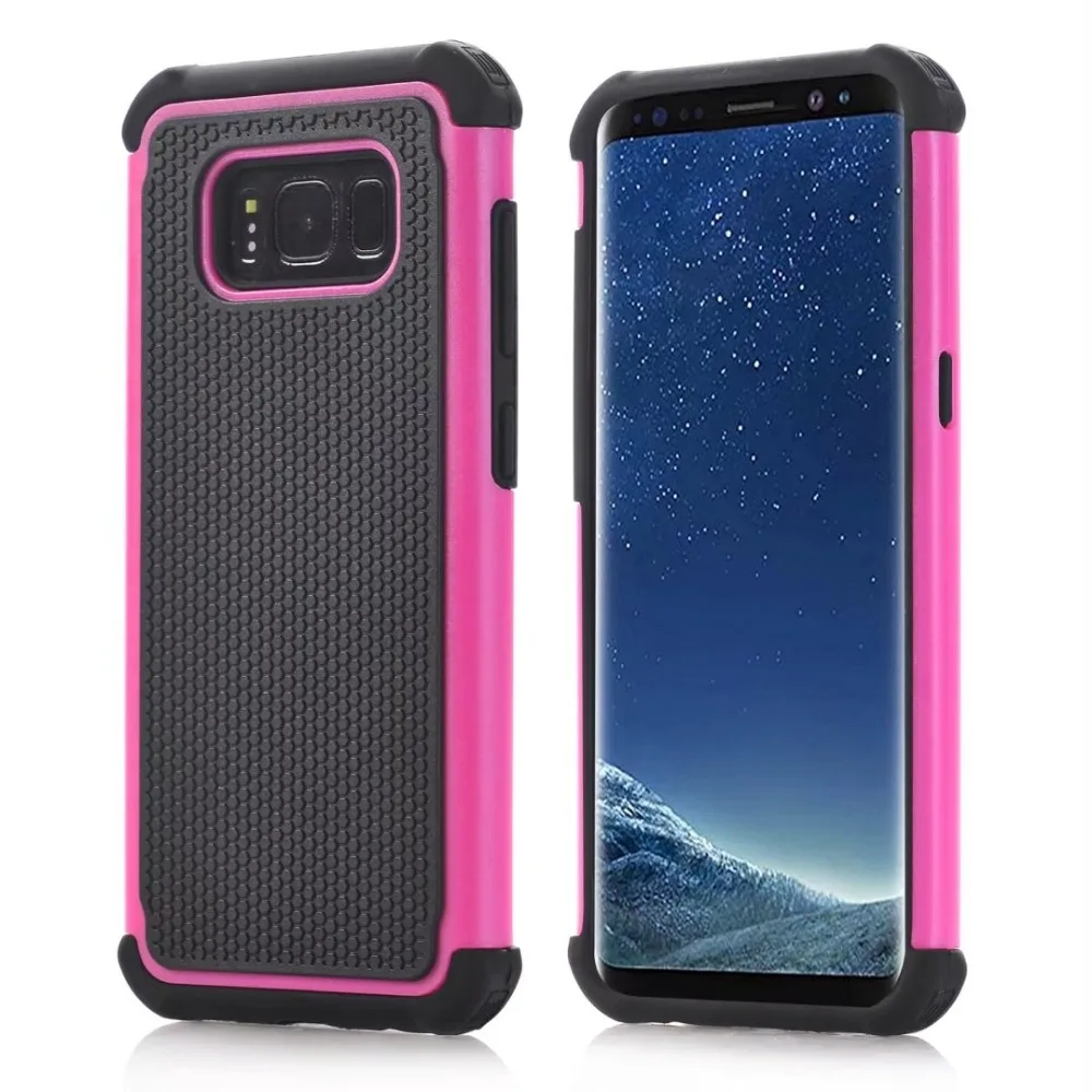 Гибридный чехол 3 в 1 для Samsung Galaxy S7 G930/S7 Edge/S8 G950/S8 Plus G955 100 шт./лот|for samsung galaxy|case covercase