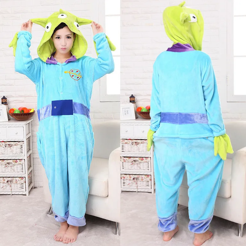 squeeze toy story aliens little green men costume for adult women mens pajamas halloween party cosplay costumes - Toy Story Alien Halloween Costume squeeze toy story aliens little green men costume for adult women mens pajamas halloween party cosplay costumes - Toy Story Alien Halloween Costume