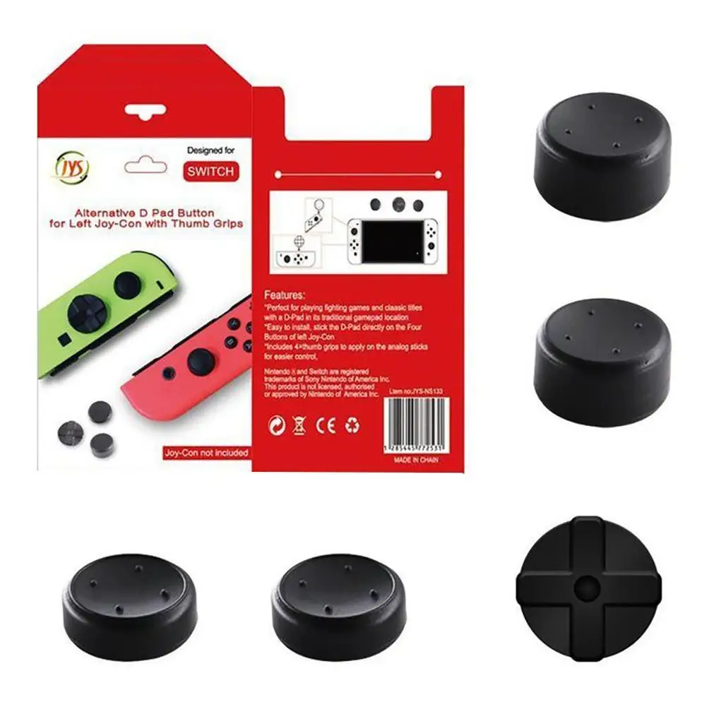 

5Pcs Anti-Slip L/R Enhanced Thumb Grips Caps Joystick Caps for Nintendo Switch Thumb Grips Caps Joystick