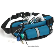 Холщовая поясная сумка модная Водонепроницаемая Беговая поясная сумка на талию-телефон спортивная сумка-мессенджер-для мужчин и женщин Sac Banane Bolsa