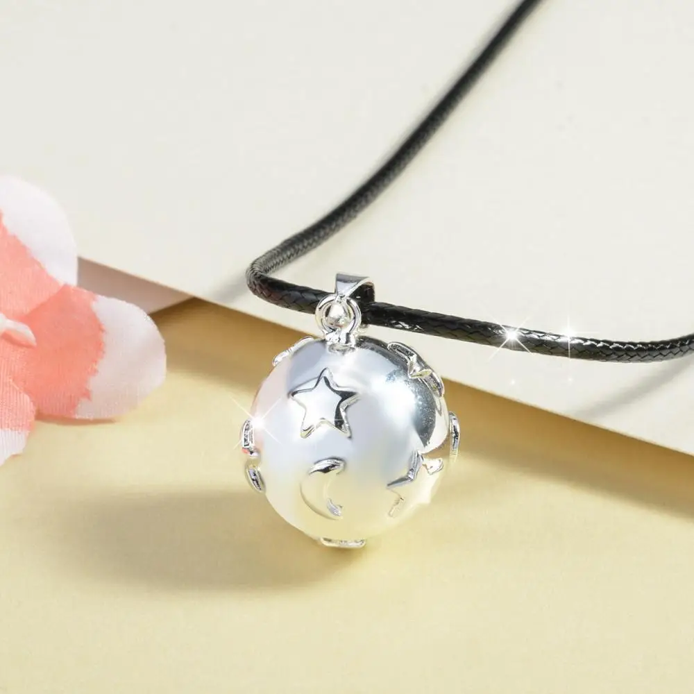 AEONSLOVE Harmony Ball Necklace Pregnancy Necklace Chime Necklace