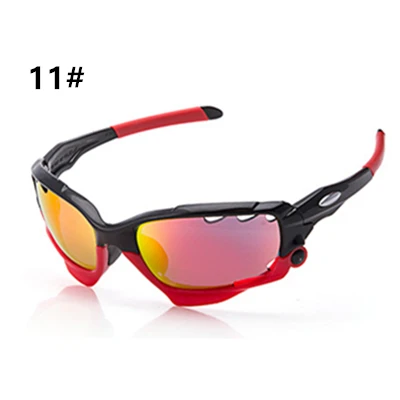 Уличные спортивные очки для горного велосипеда, очки для горного велосипеда, мотоциклетные солнцезащитные очки, новые мужские и женские велосипедные очки Oculos Ciclismo - Цвет: 11