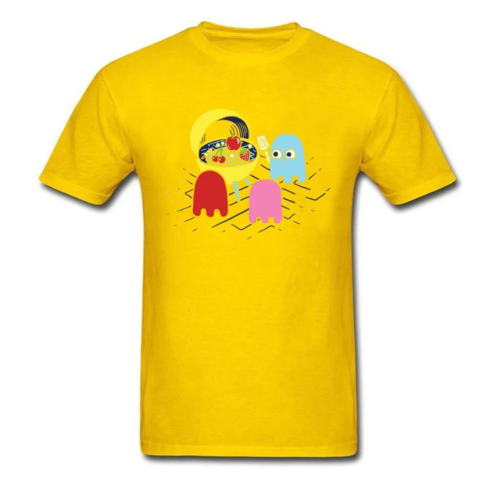 BBQ Time O-Neck T Shirts Father Day Tops & Tees Short Sleeve 2018 Fashion All Cotton Printing Tee-Shirt Simple Style Male BBQ Time yellow