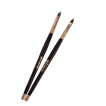 

Artsecret Single Lip Brush Professional Makeup Brush Cosmetic Tool High Quality Synthetic Hair Rose Gold Ferrule Free Shipping