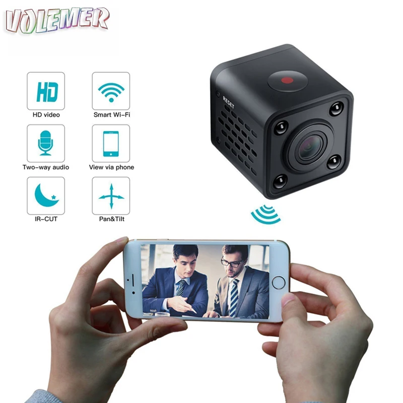 

Volemer 2018 New HDQ9 Mini Camera full 1080P WIFI Mini IP Camera Night Vision Motion Detect Mini Camcorder Loop Video Recorder