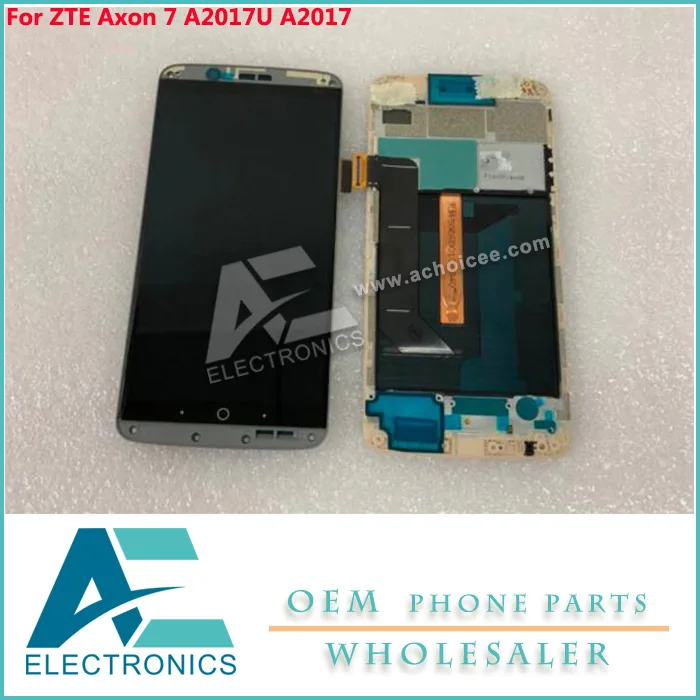 

for ZTE Axon7 A2017 A2017U A2017G Display LCD Touchscreen LCD Display Screen with frame