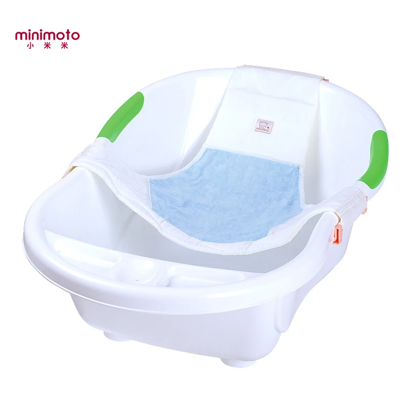 

Newborn Baby Bathtub Net Kids Adjustable Shower Bath Safety Security Seat Polyester Support Mesh for Child Infant Bathing Care