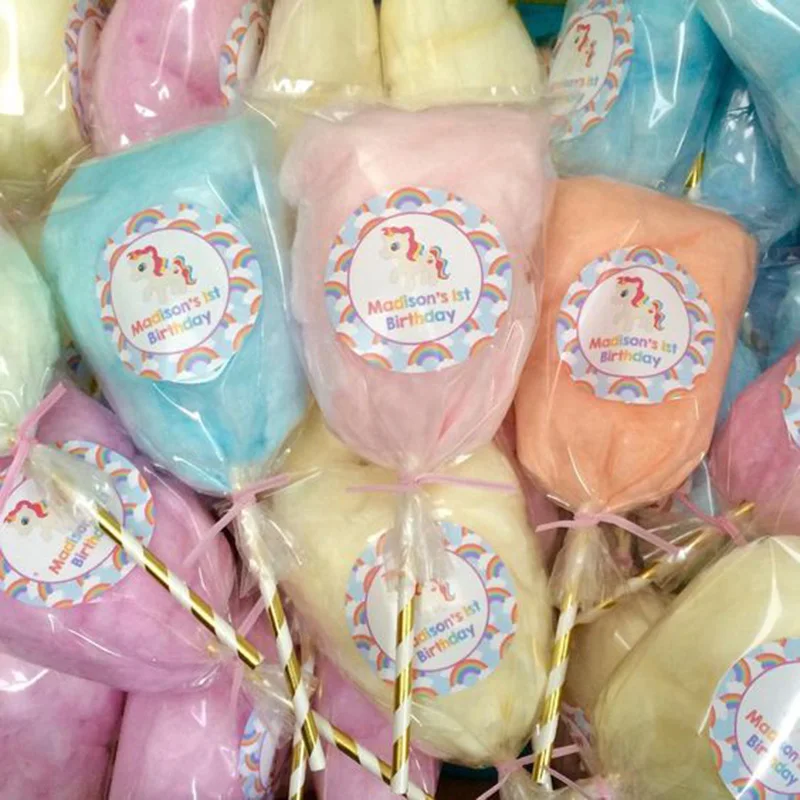 100 шт прозрачные пластиковые пакеты для конфет, леденцов, печенья, упаковочный целофан, сумка для свадебной вечеринки, полипропиленовый подарочный пакет