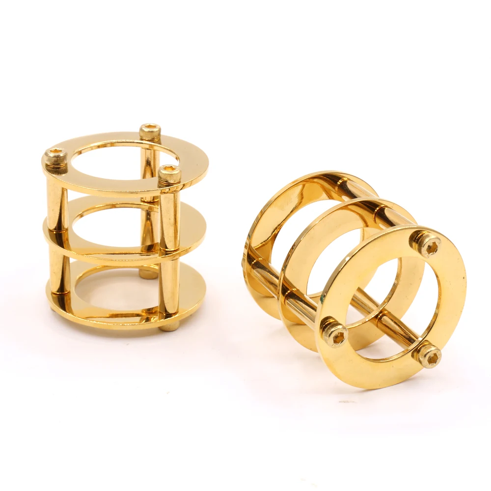 

HIFI Vintage Audio AMP DIY Gold Plated 1PC 43X40MM Vacuum Tube Guard Protector Cover for 12AX7 12AT7 ECC83 6922 5687