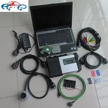 Super MB Star C5 SD Connect with laptop D630 4GB diagnostic PC + mb star c5 newest software 2018.03v HDD for MB sd c5 DHL FREE