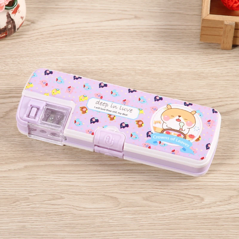 marco islevli otomatik kalem kutusu kawaii sevimli ogrenciler kalem kutusu escolar okul papelaria cezalar chancery takvimler