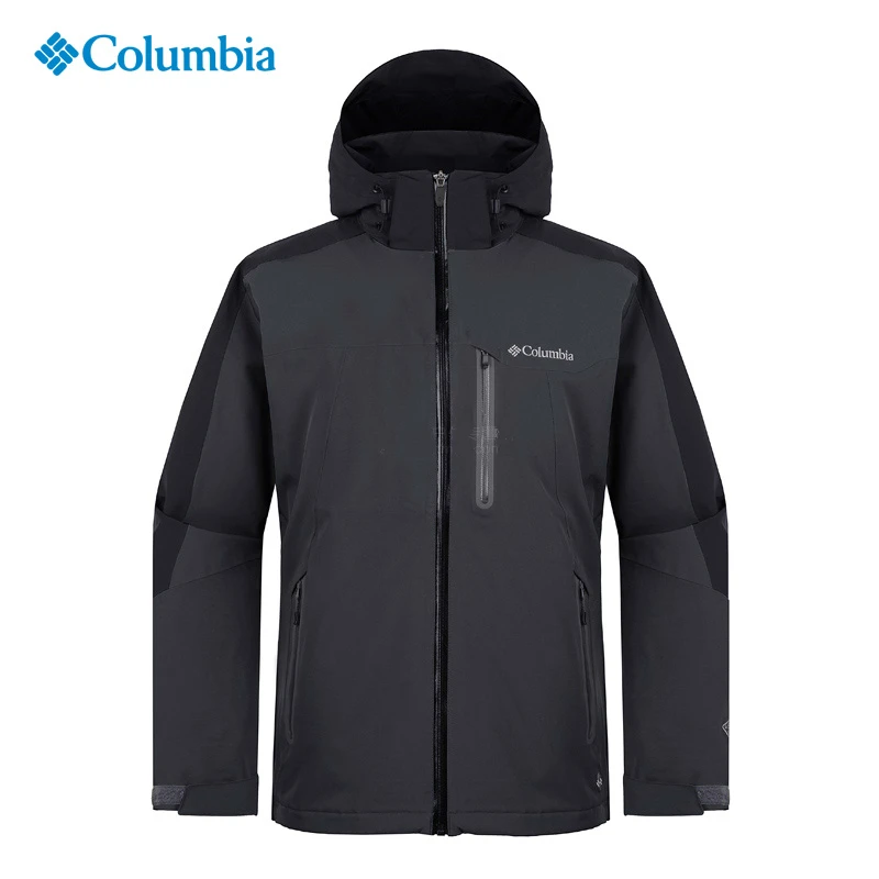 

Columbia Outdoor Male Waterproof PM4356 Heat Warm Single Charge Coat Jacket Windbreaker Polyester Windproof Thermal Comfortable